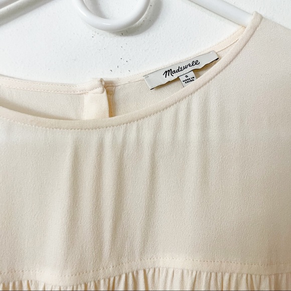 Madewell Tiered Blouse Small - Picture 6 of 7